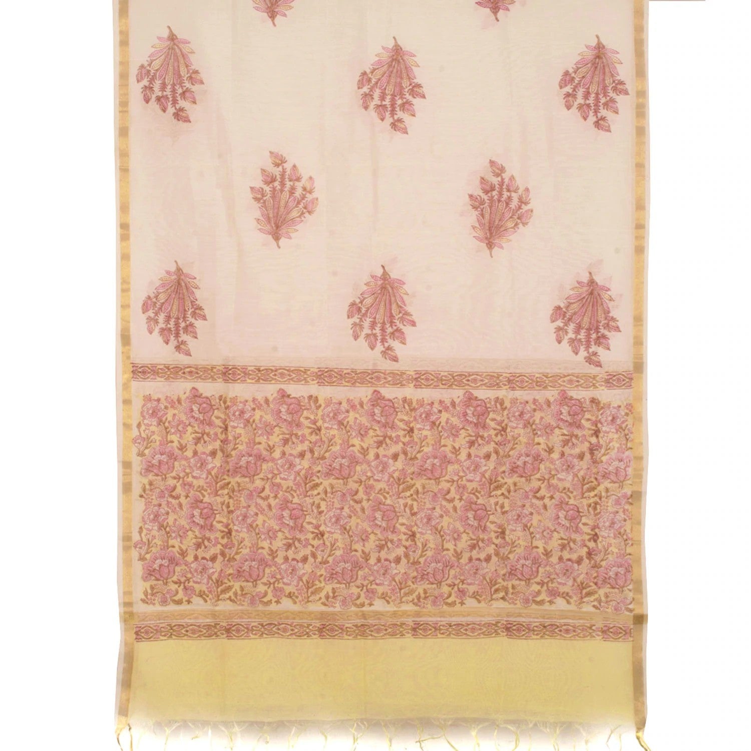 Hand Block Printed Cotton Salwar Suit Material