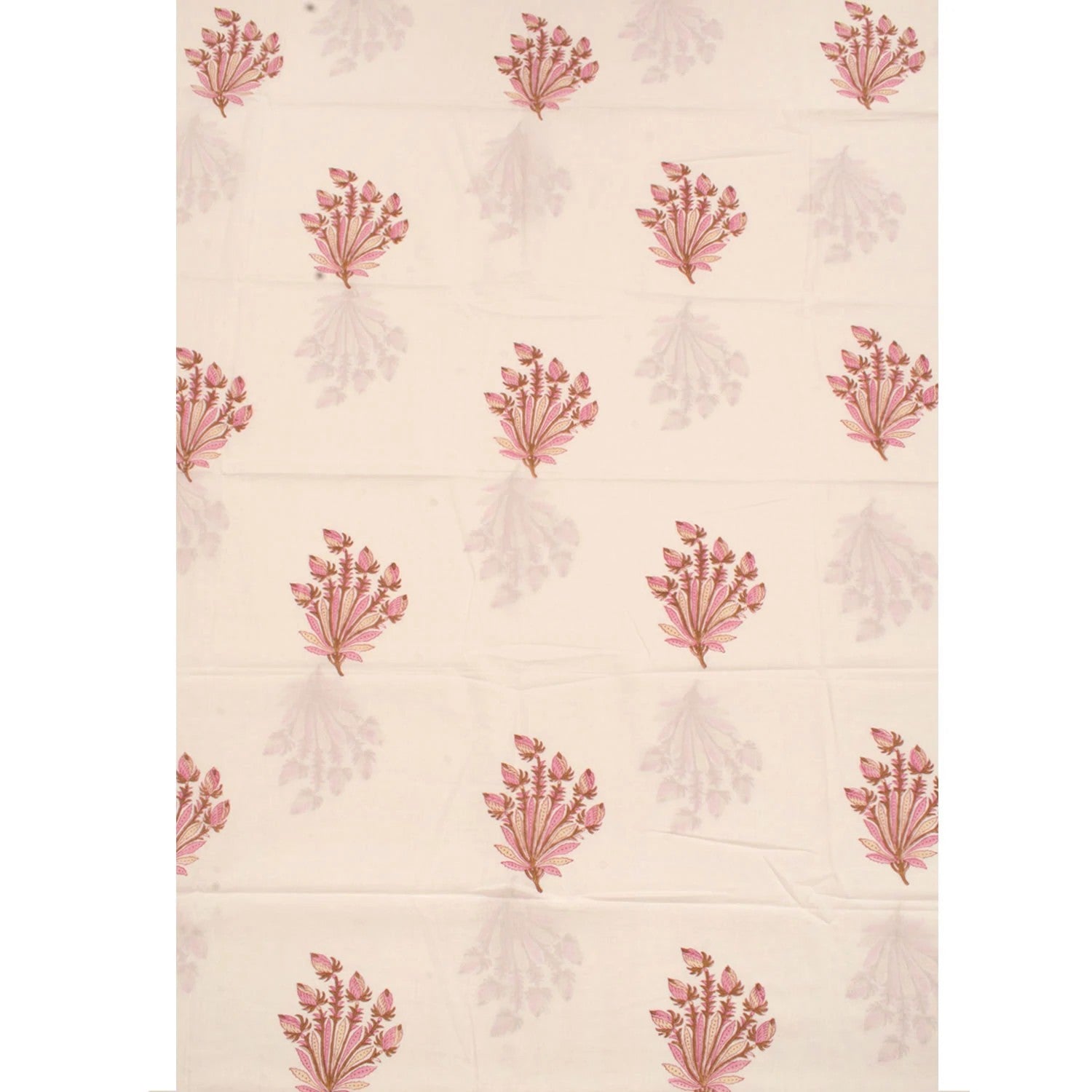 Hand Block Printed Cotton Salwar Suit Material-Rutambhara-RUTAMBHARA