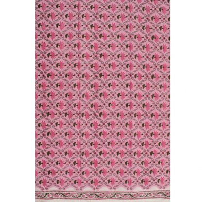 Hand Block Printed Cotton Salwar Suit Material-Rutambhara-RUTAMBHARA