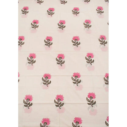 Hand Block Printed Cotton Salwar Suit Material-Rutambhara-RUTAMBHARA