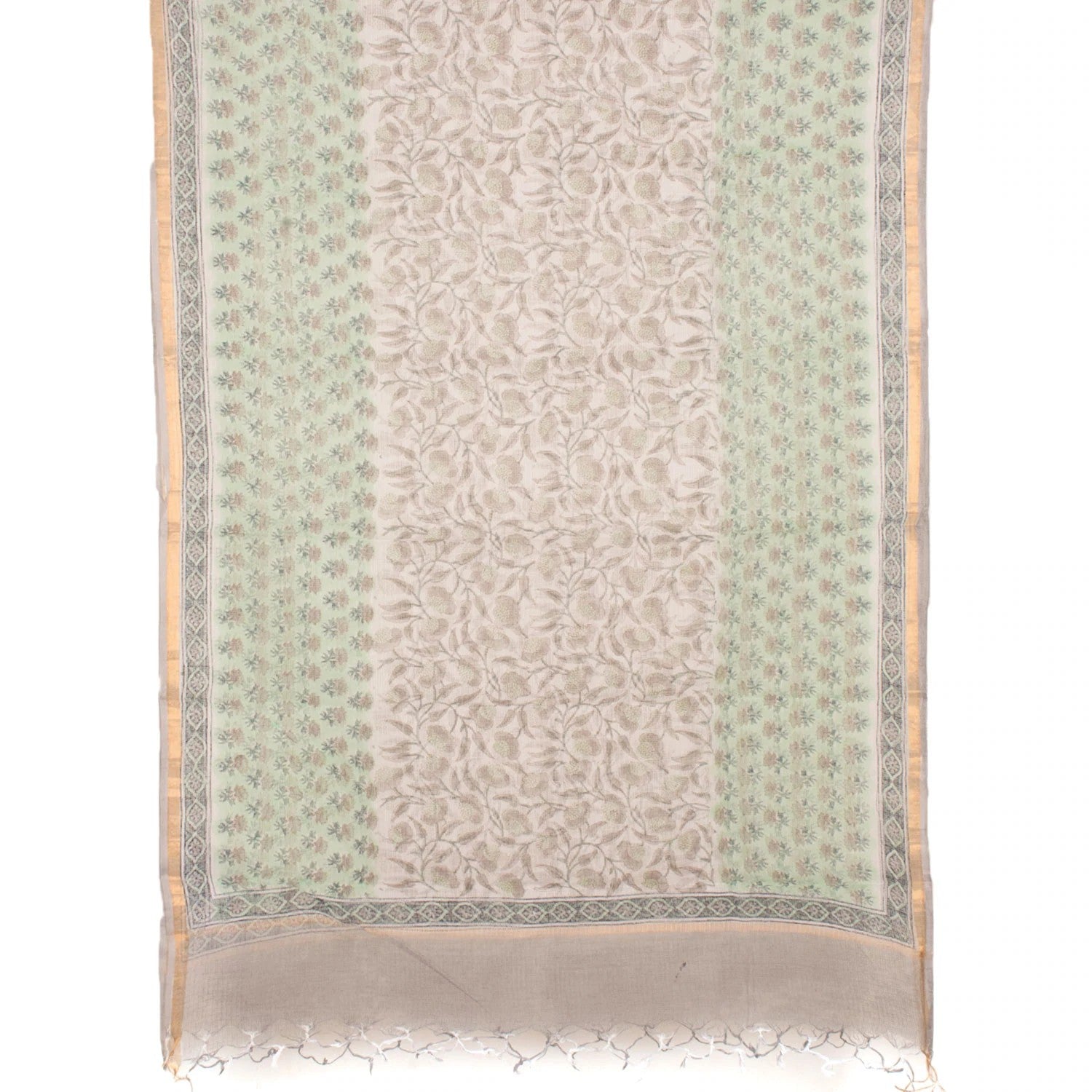 Hand Block Printed Cotton Salwar Suit Material-Rutambhara-RUTAMBHARA