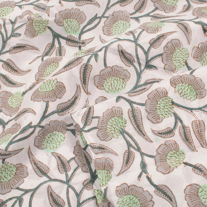 Hand Block Printed Cotton Salwar Suit Material-Rutambhara-RUTAMBHARA