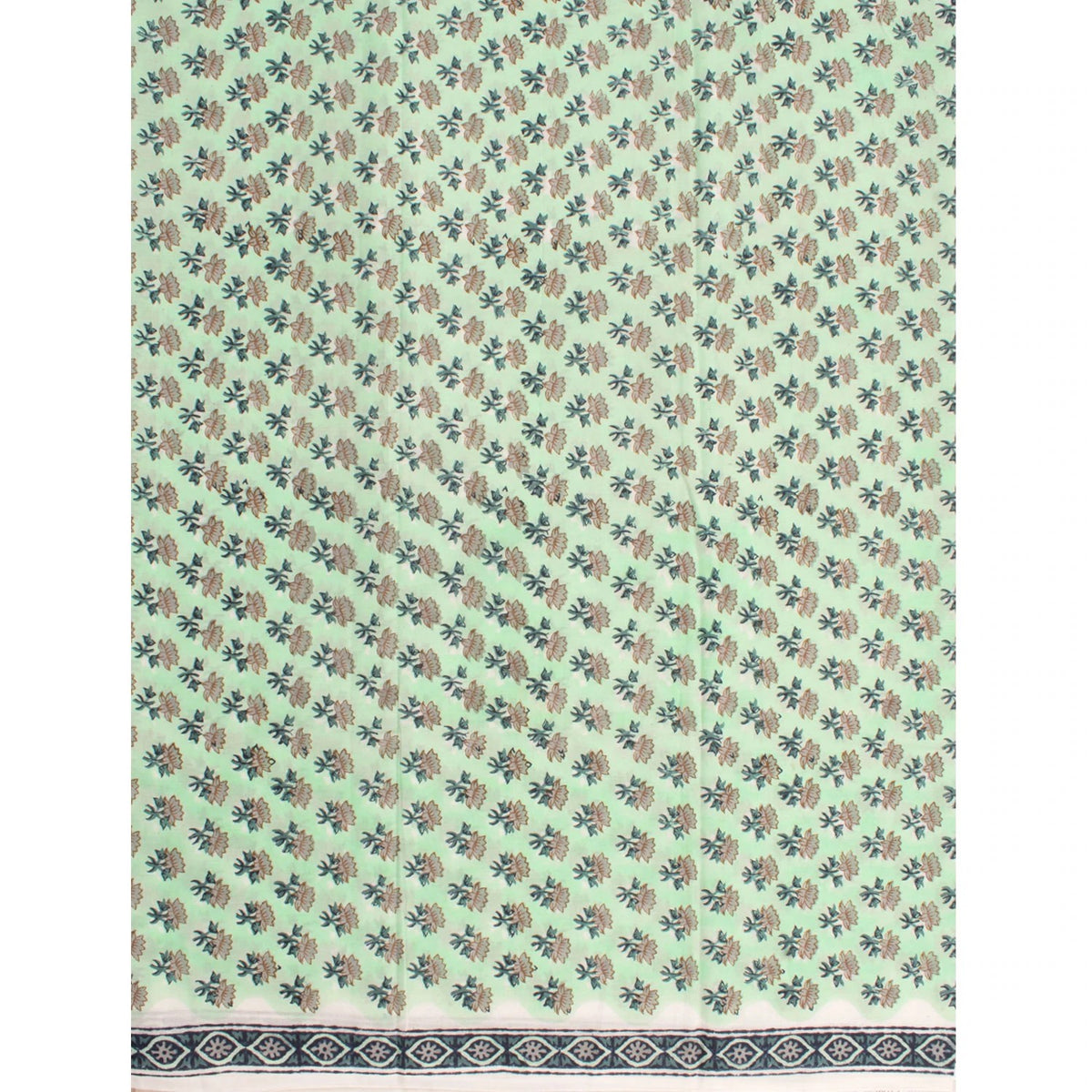 Hand Block Printed Cotton Salwar Suit Material
