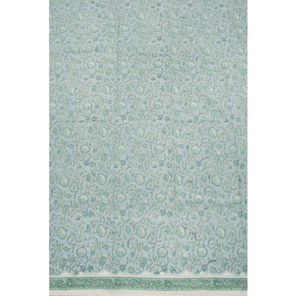 Hand Block Printed Cotton Salwar Suit Material-Rutambhara-RUTAMBHARA