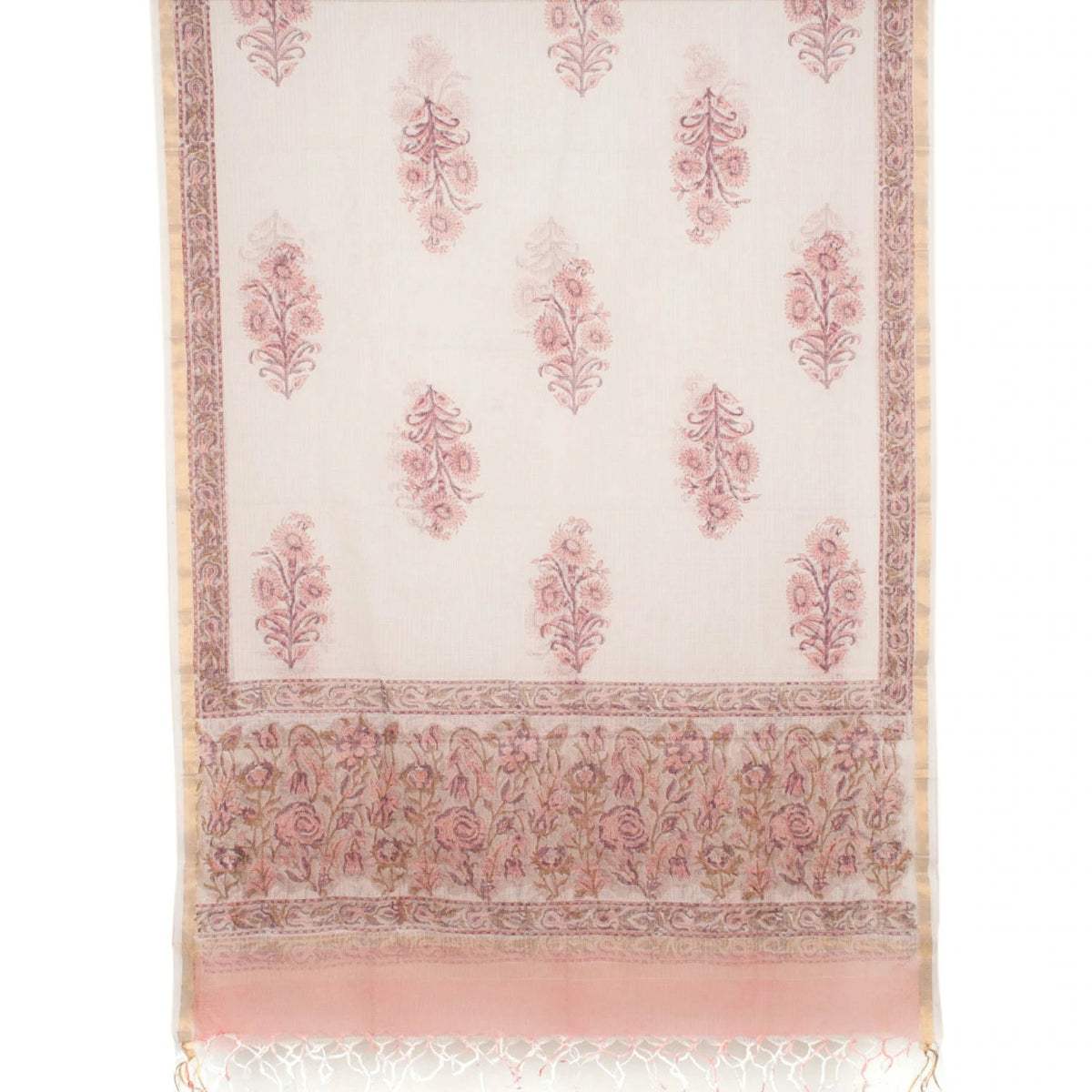 Hand Block Printed Cotton Salwar Suit Material