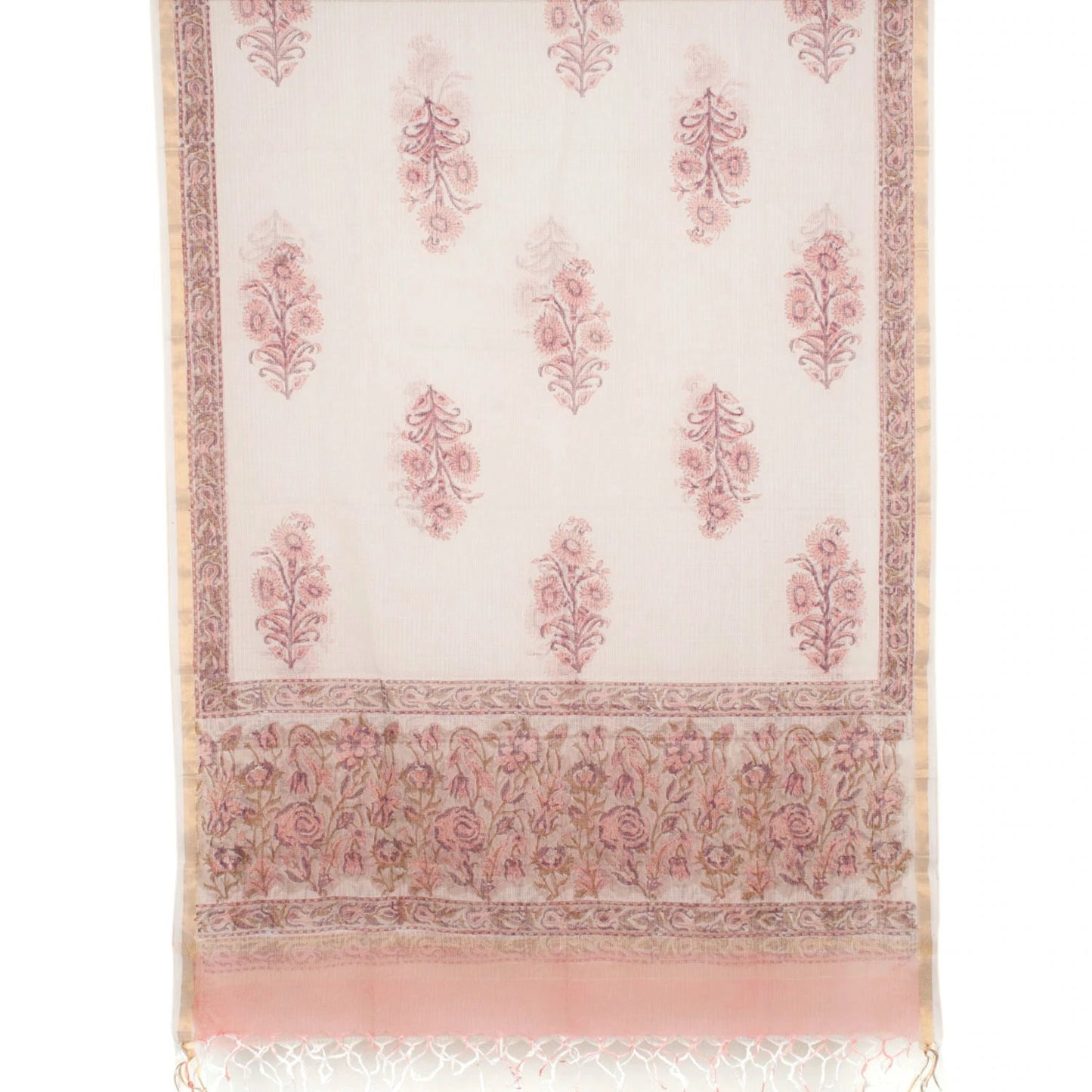 Hand Block Printed Cotton Salwar Suit Material