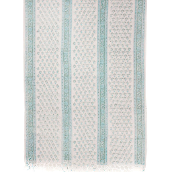 Hand Block Printed Cotton Salwar Suit Material-Rutambhara-RUTAMBHARA