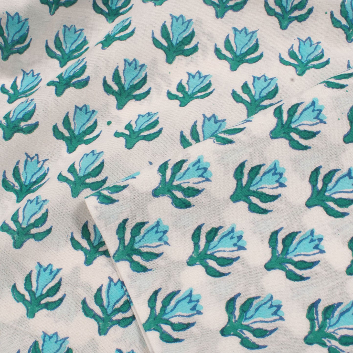 Hand Block Printed Cotton Salwar Suit Material