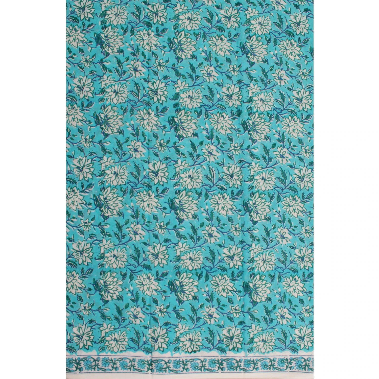 Hand Block Printed Cotton Salwar Suit Material-Rutambhara-RUTAMBHARA