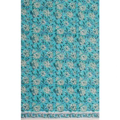 Hand Block Printed Cotton Salwar Suit Material-Rutambhara-RUTAMBHARA