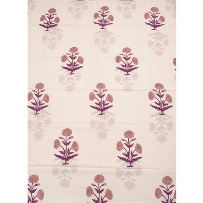 Hand Block Printed Cotton Salwar Suit Material-Rutambhara-RUTAMBHARA