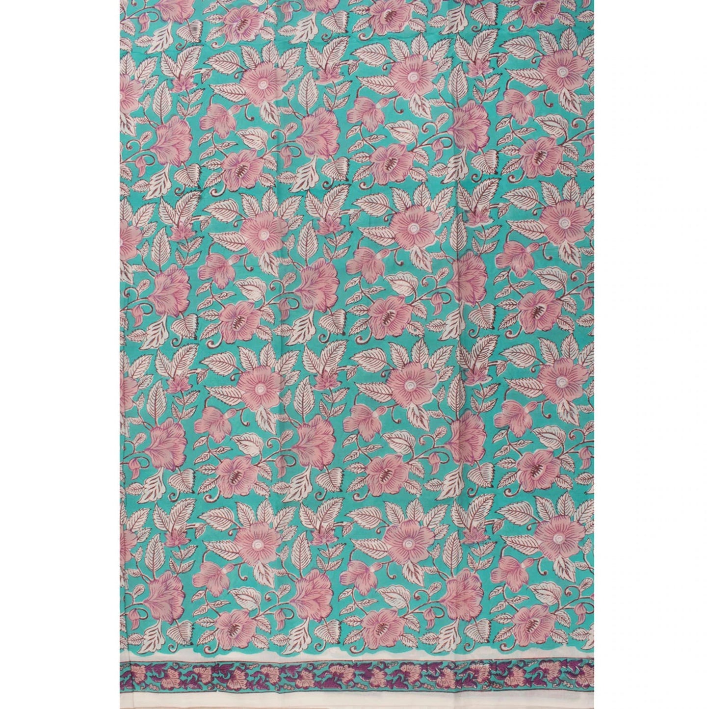 Hand Block Printed Cotton Salwar Suit Material