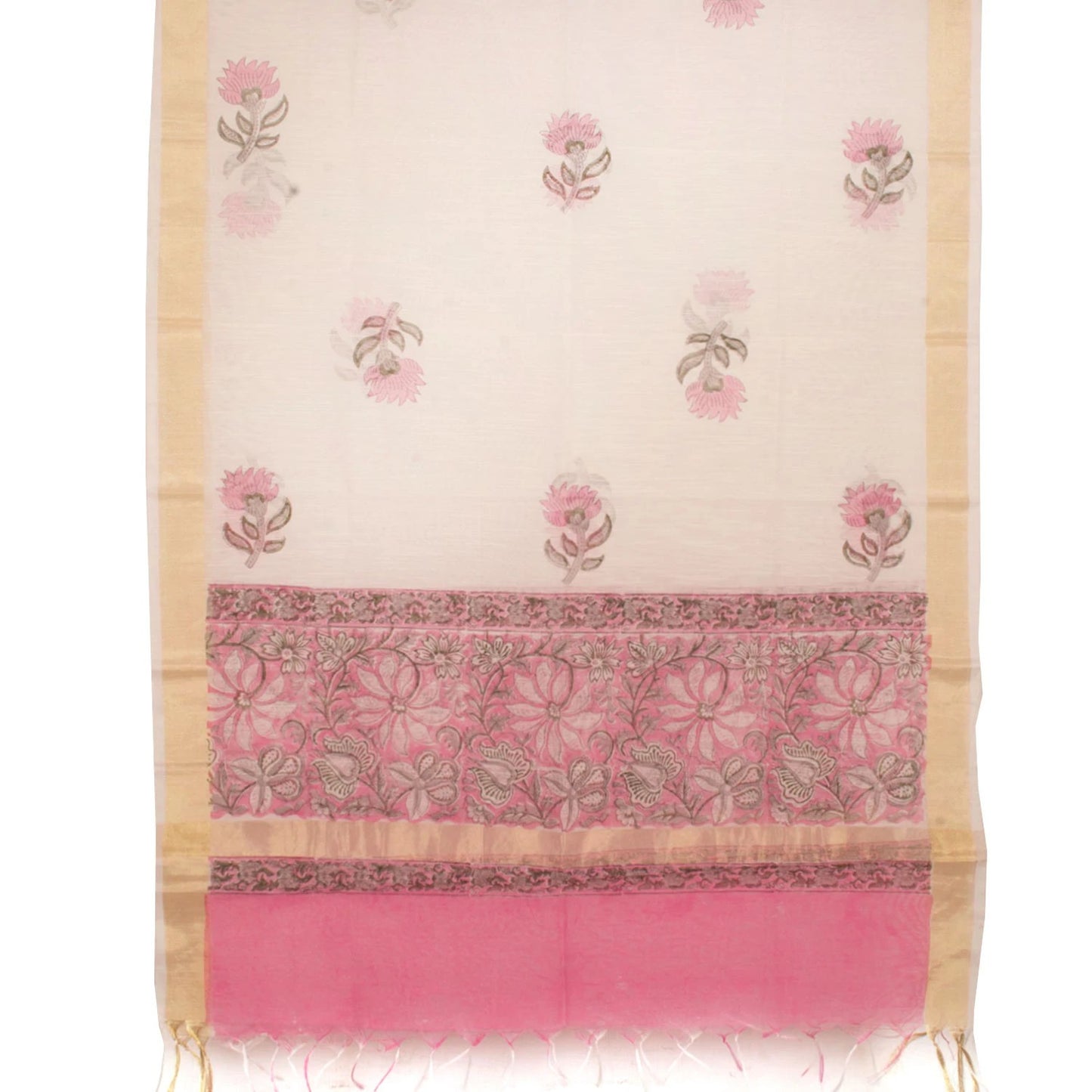 Hand Block Printed Cotton Salwar Suit Material