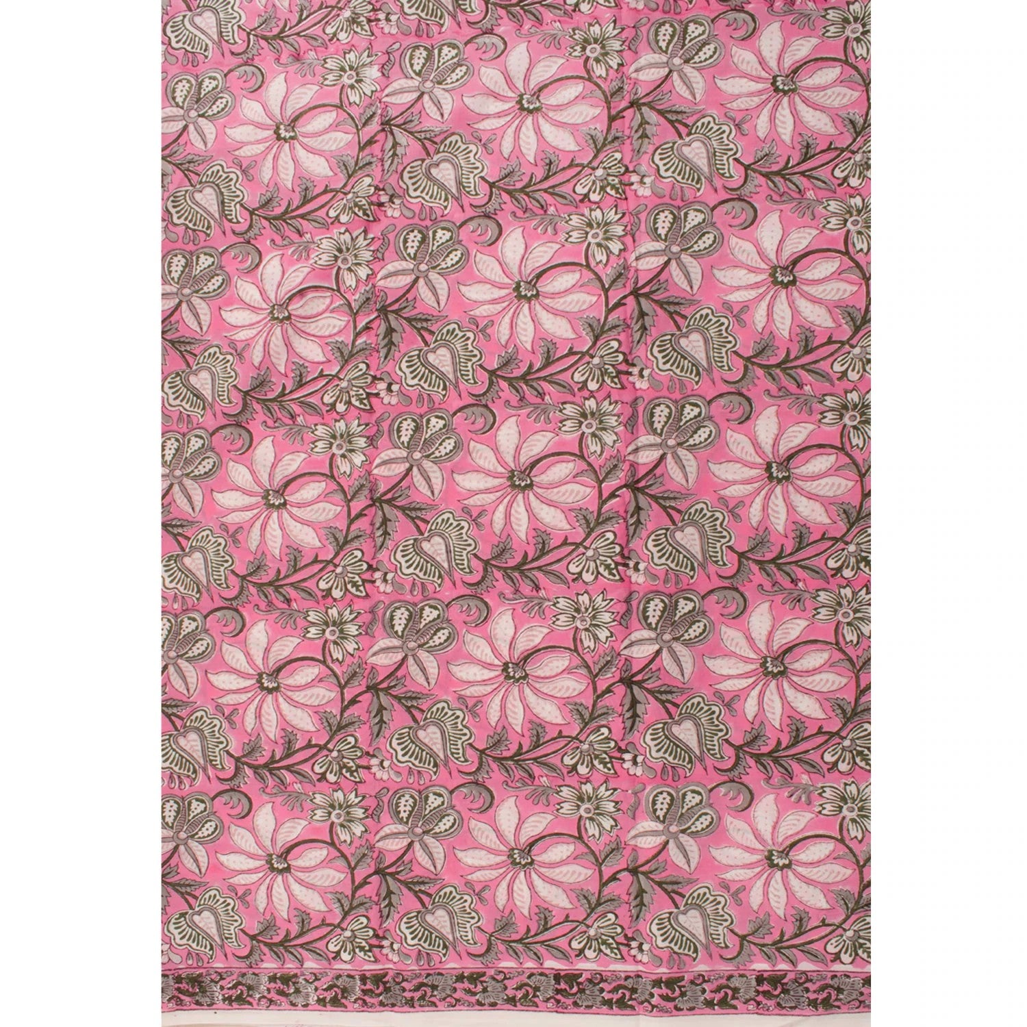 Hand Block Printed Cotton Salwar Suit Material-Rutambhara-RUTAMBHARA