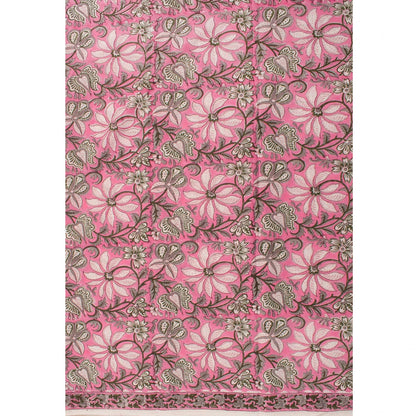 Hand Block Printed Cotton Salwar Suit Material-Rutambhara-RUTAMBHARA