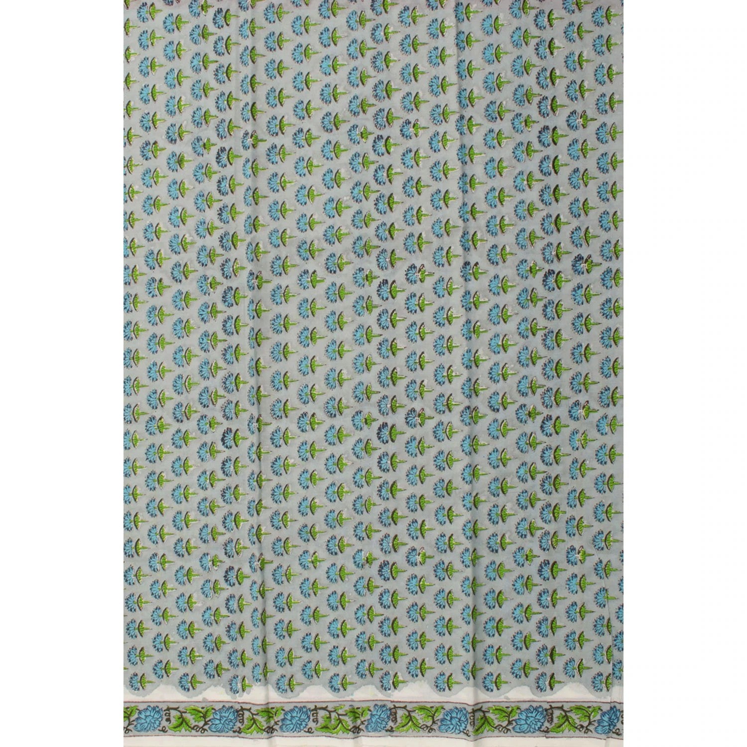 Hand Block Printed Cotton Salwar Suit Material-Rutambhara-RUTAMBHARA