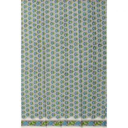 Hand Block Printed Cotton Salwar Suit Material-Rutambhara-RUTAMBHARA