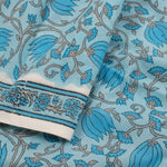 Hand Block Printed Cotton Salwar Suit Material-Rutambhara-RUTAMBHARA