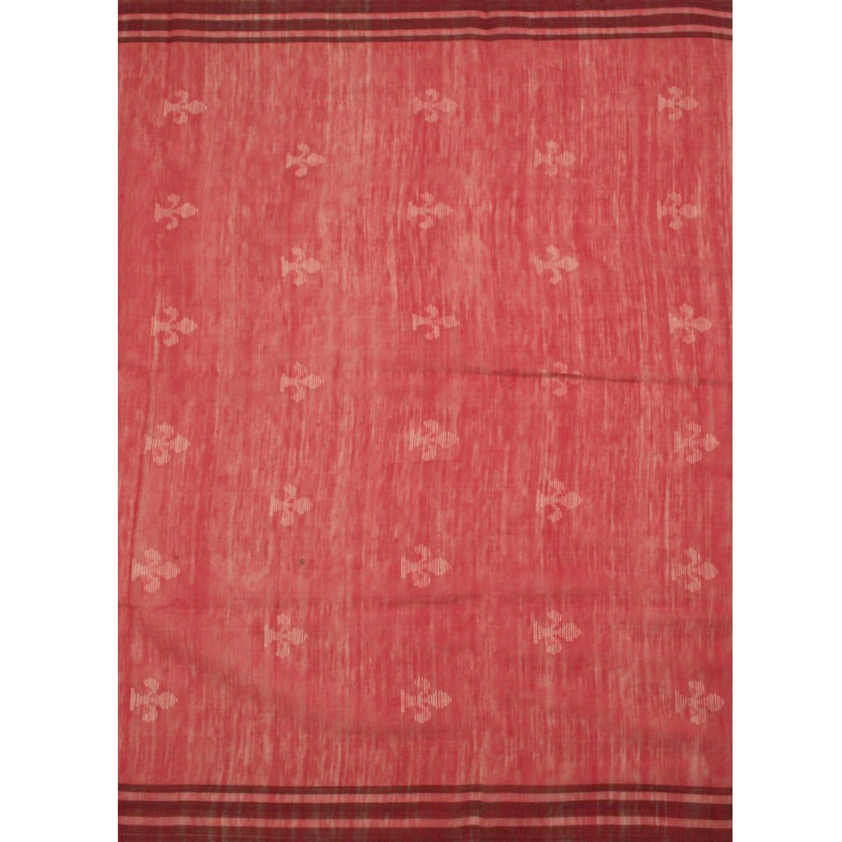 Handwoven and Handspun Tussar Cotton Saree