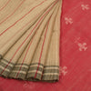 Handwoven and Handspun Tussar Cotton Saree