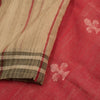 Handwoven and Handspun Tussar Cotton Saree