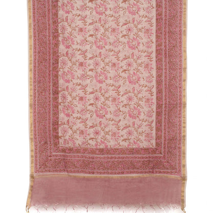 Hand Block Printed Cotton Salwar Suit Material-Rutambhara-RUTAMBHARA