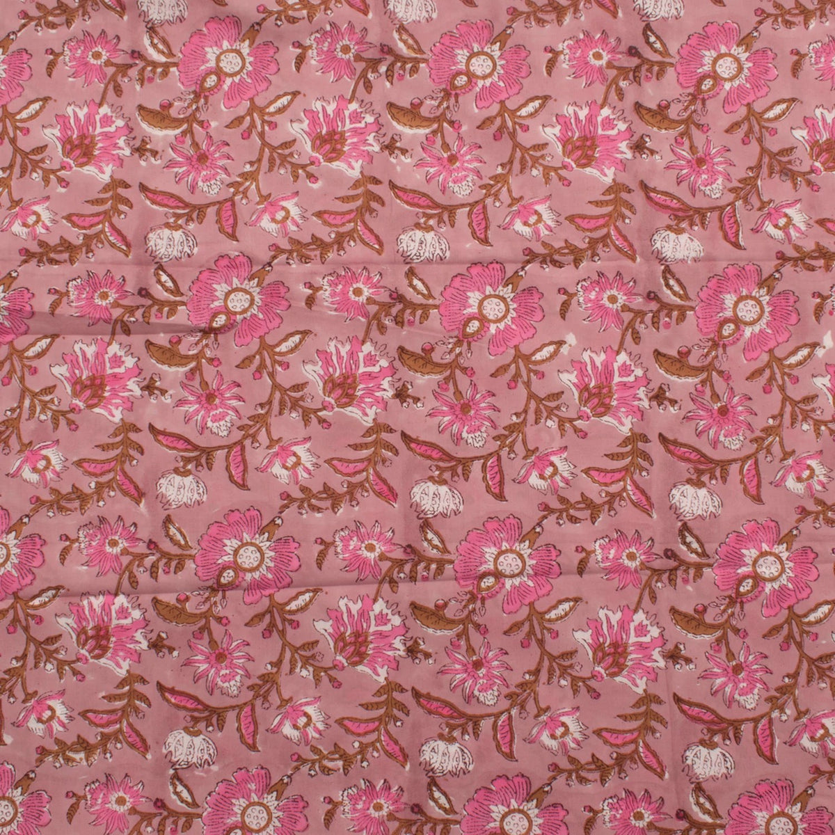 Hand Block Printed Cotton Salwar Suit Material