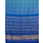 Handcrafted Bandhani Gajji Silk Saree-Rutambhara-RUTAMBHARA