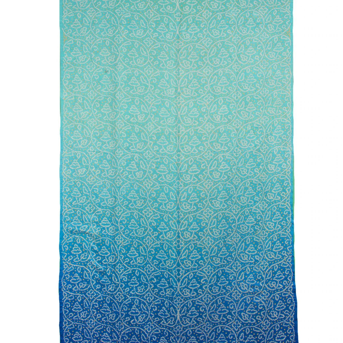 Handcrafted Bandhani Gajji Silk Saree