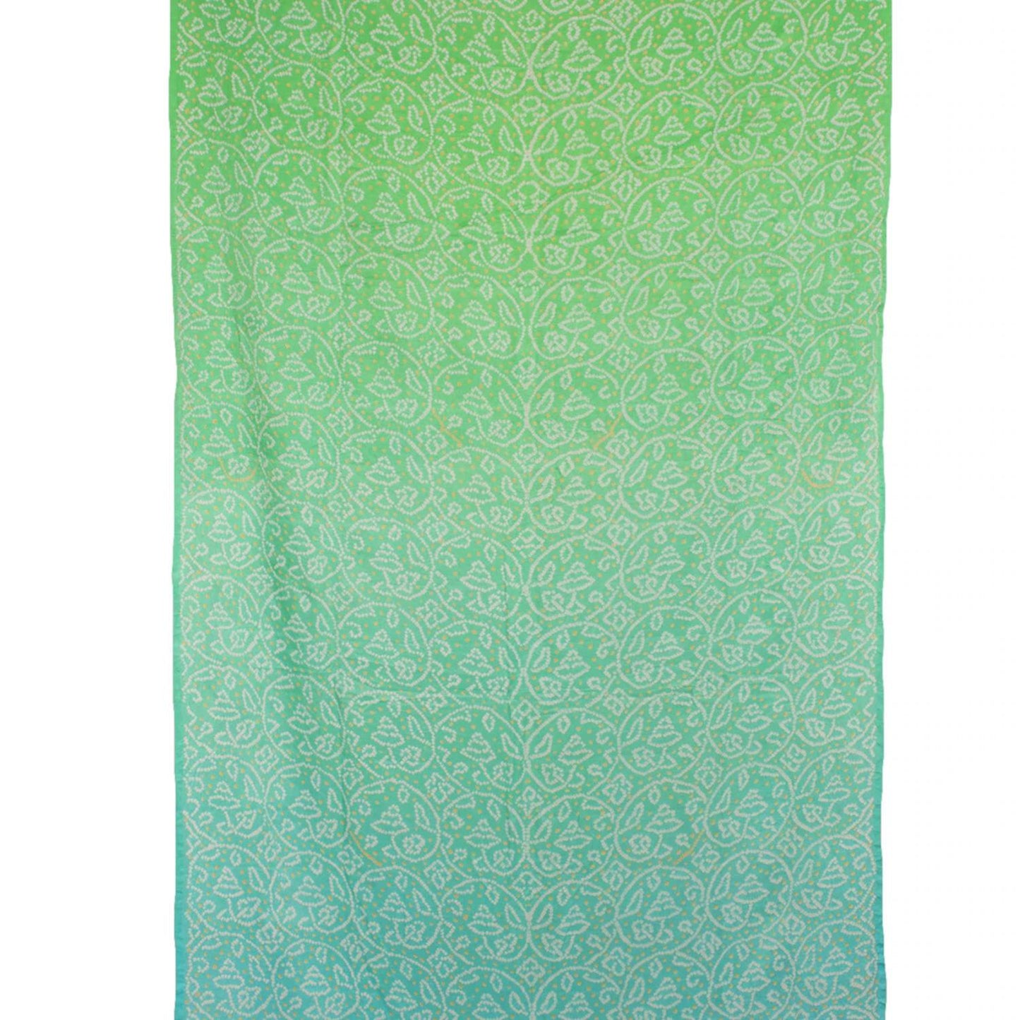 Handcrafted Bandhani Gajji Silk Saree