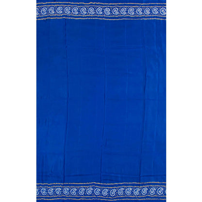 Handcrafted Bandhani Gajji Silk Saree-Rutambhara-RUTAMBHARA