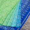 Handcrafted Bandhani Gajji Silk Saree