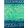 Handcrafted Bandhani Gajji Silk Saree
