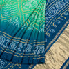 Handcrafted Bandhani Gajji Silk Saree