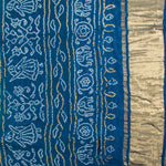 Handcrafted Bandhani Gajji Silk Saree-Rutambhara-RUTAMBHARA
