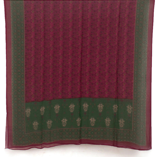 Screen Printed Soft Silk Salwar Suit Material-Rutambhara-RUTAMBHARA