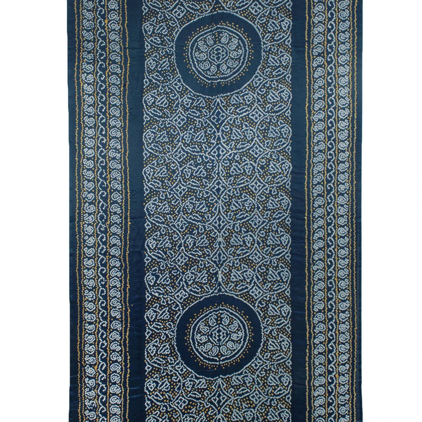 Handcrafted Bandhani Gajji Silk Saree