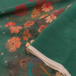 Screen Printed Crepe Silk Salwar Suit Material-Rutambhara-RUTAMBHARA