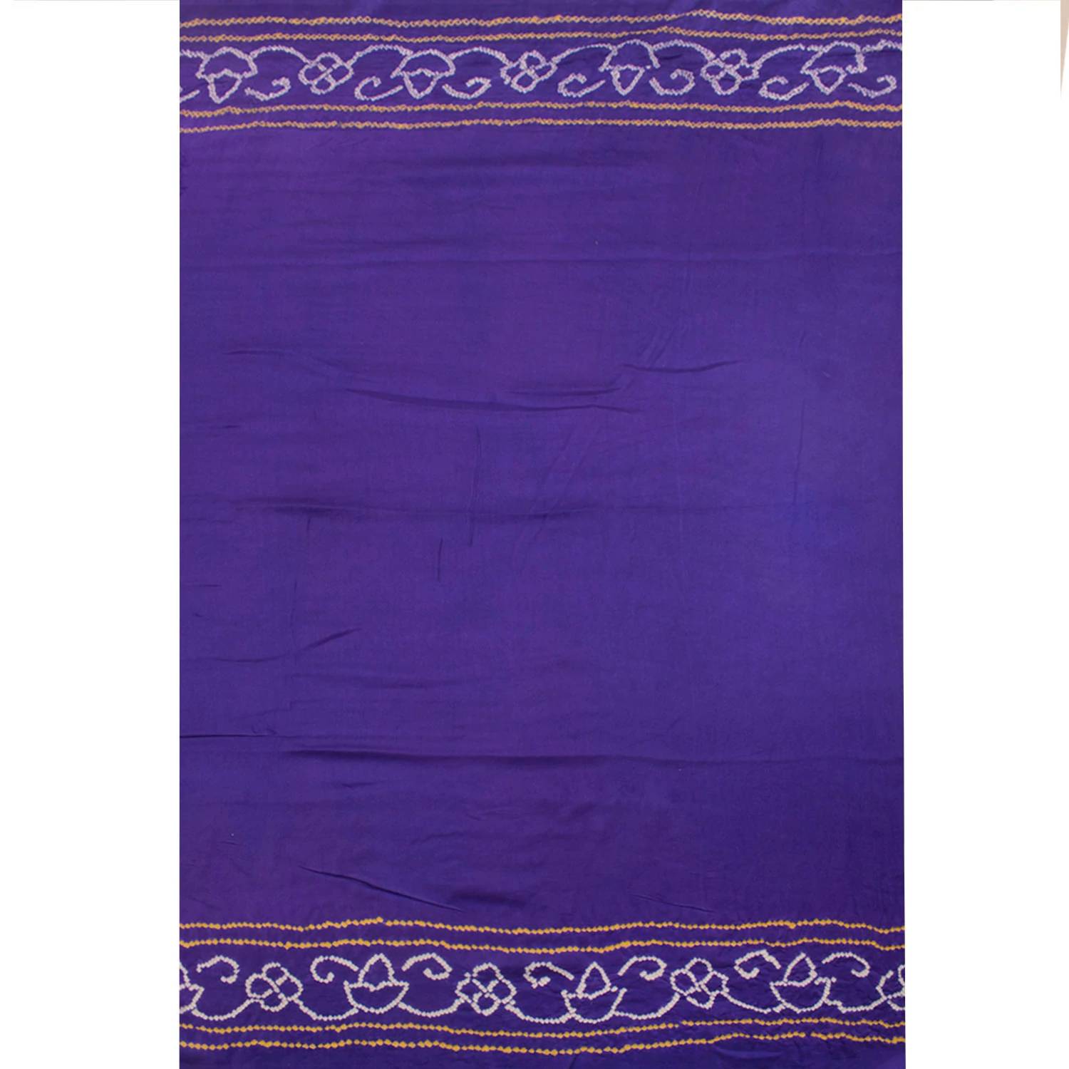 Handcrafted Bandhani Gajji Silk Saree-Rutambhara-RUTAMBHARA