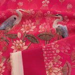 Screen Printed Crepe Silk Salwar Suit Material-Rutambhara-RUTAMBHARA