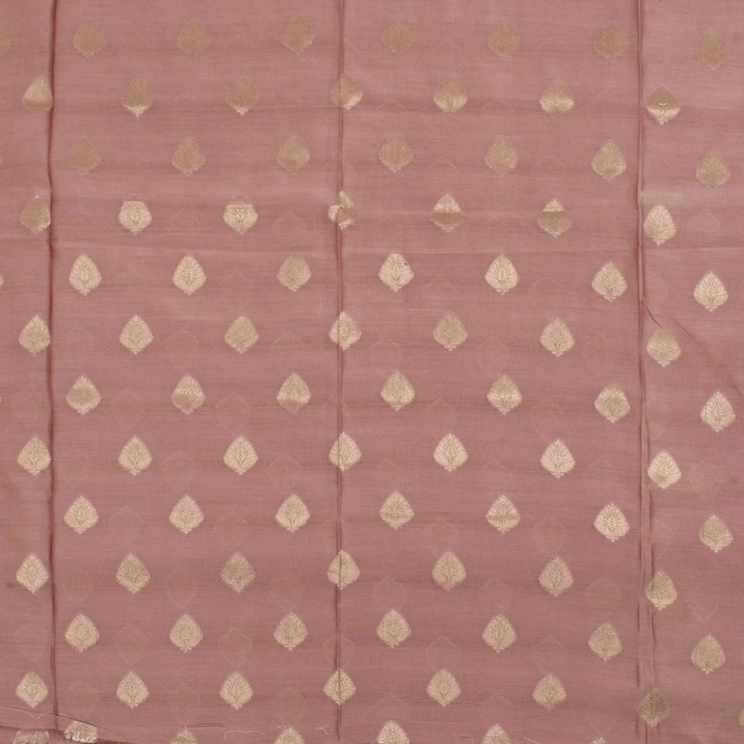Handwoven Banarasi Muga Silk Salwar Suit Material