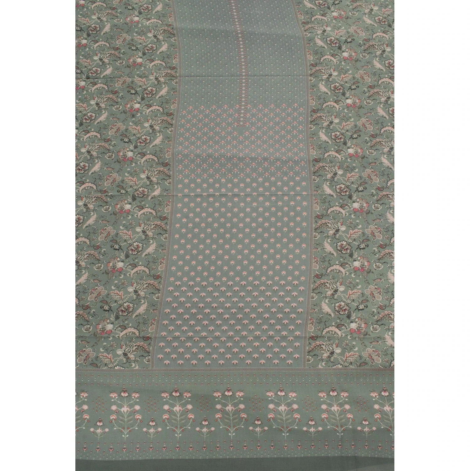 Screen Printed Giza Cotton Salwar Suit Material-Rutambhara-RUTAMBHARA