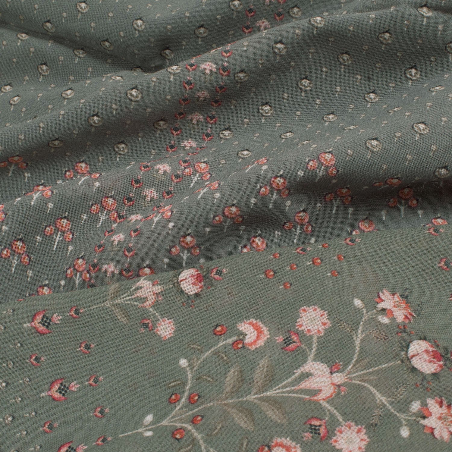 Screen Printed Giza Cotton Salwar Suit Material-Rutambhara-RUTAMBHARA