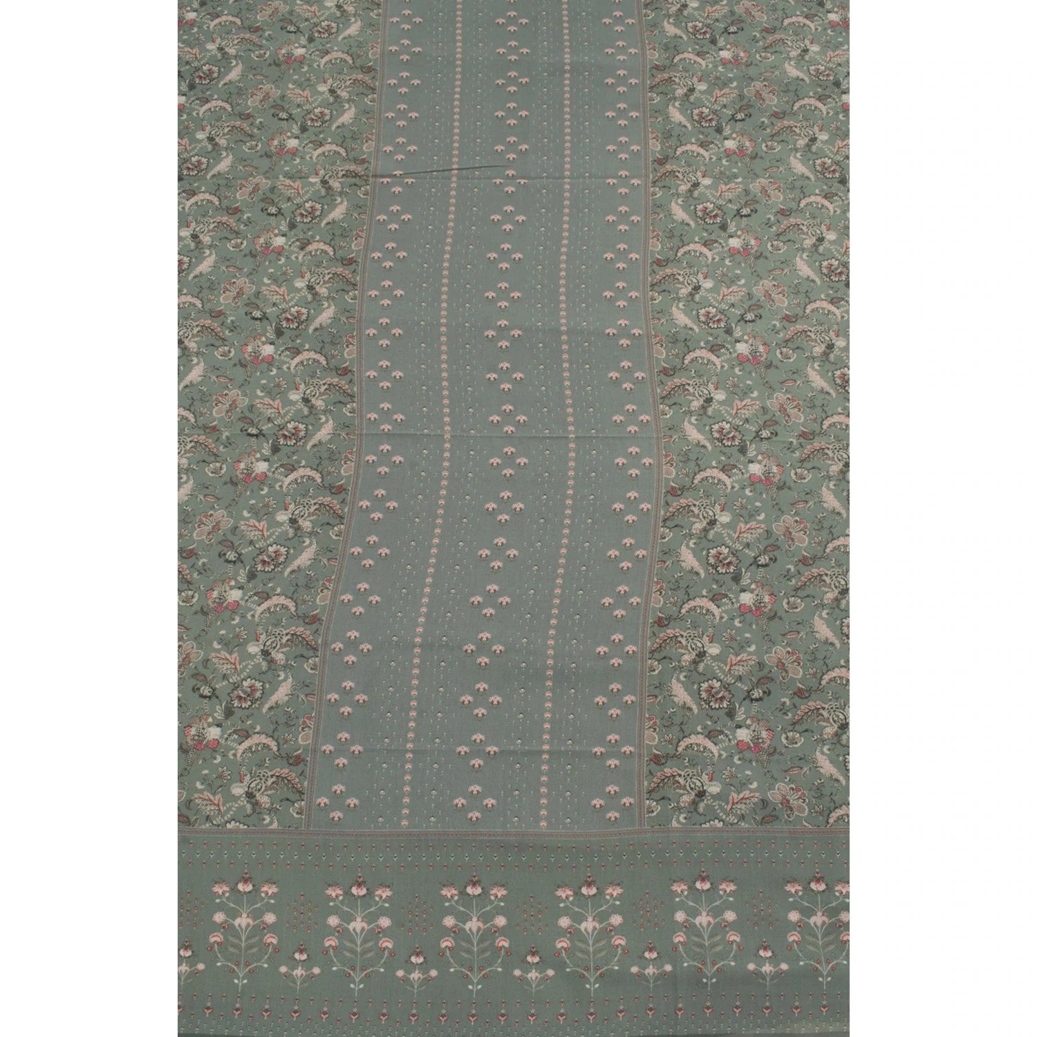 Screen Printed Giza Cotton Salwar Suit Material-Rutambhara-RUTAMBHARA