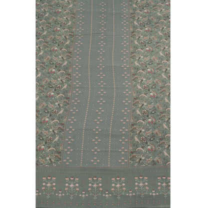 Screen Printed Giza Cotton Salwar Suit Material-Rutambhara-RUTAMBHARA