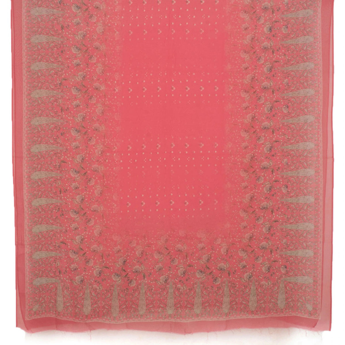 Screen Printed Giza Cotton Salwar Suit Material