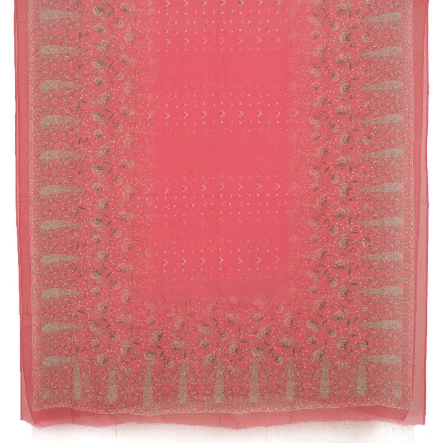 Screen Printed Giza Cotton Salwar Suit Material