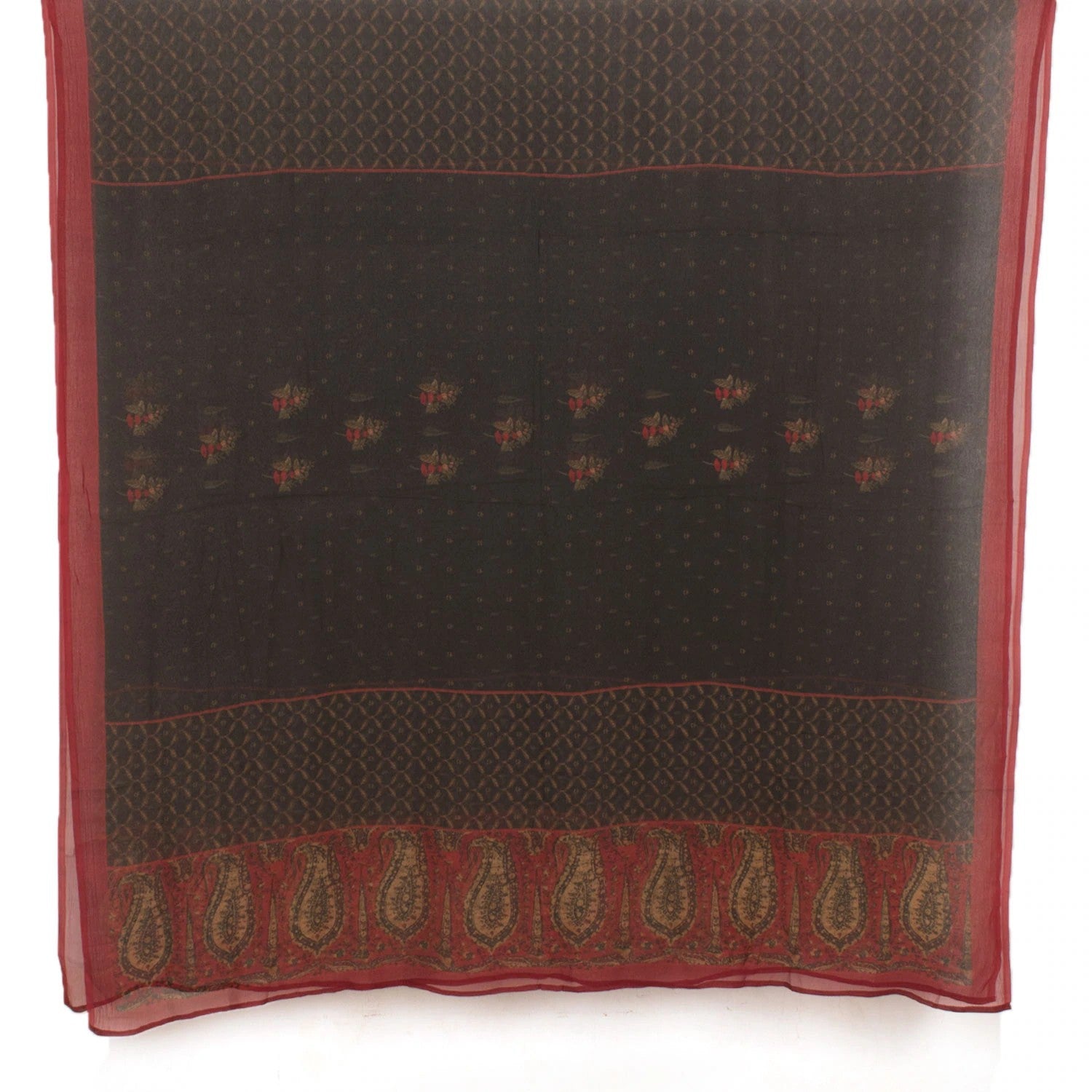 Screen Printed Soft Silk Salwar Suit Material-Rutambhara-RUTAMBHARA