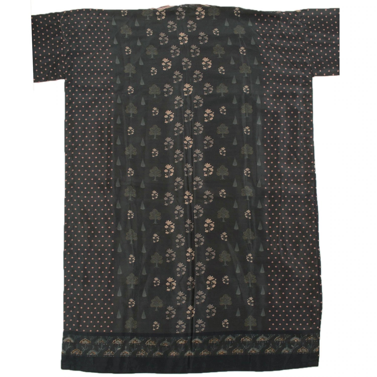 Screen Printed Soft Silk Salwar Suit Material-Rutambhara-RUTAMBHARA