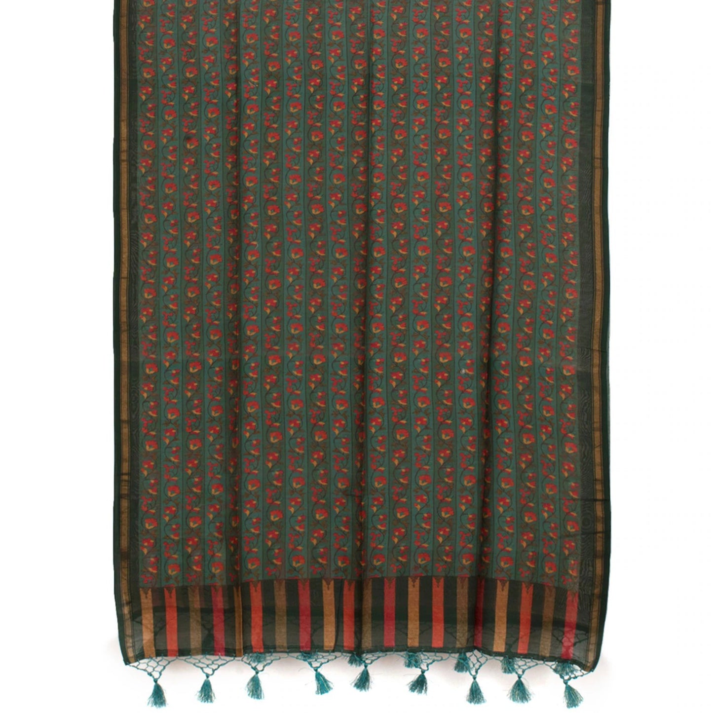 Handwoven Banarasi Muga Silk Salwar Suit Material